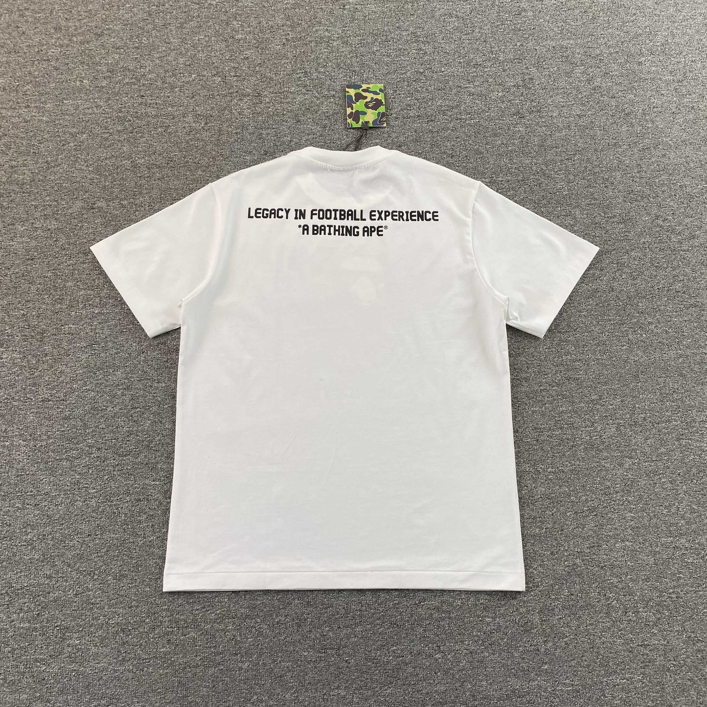 Bape x CR7Life Big Ape Head Tee White