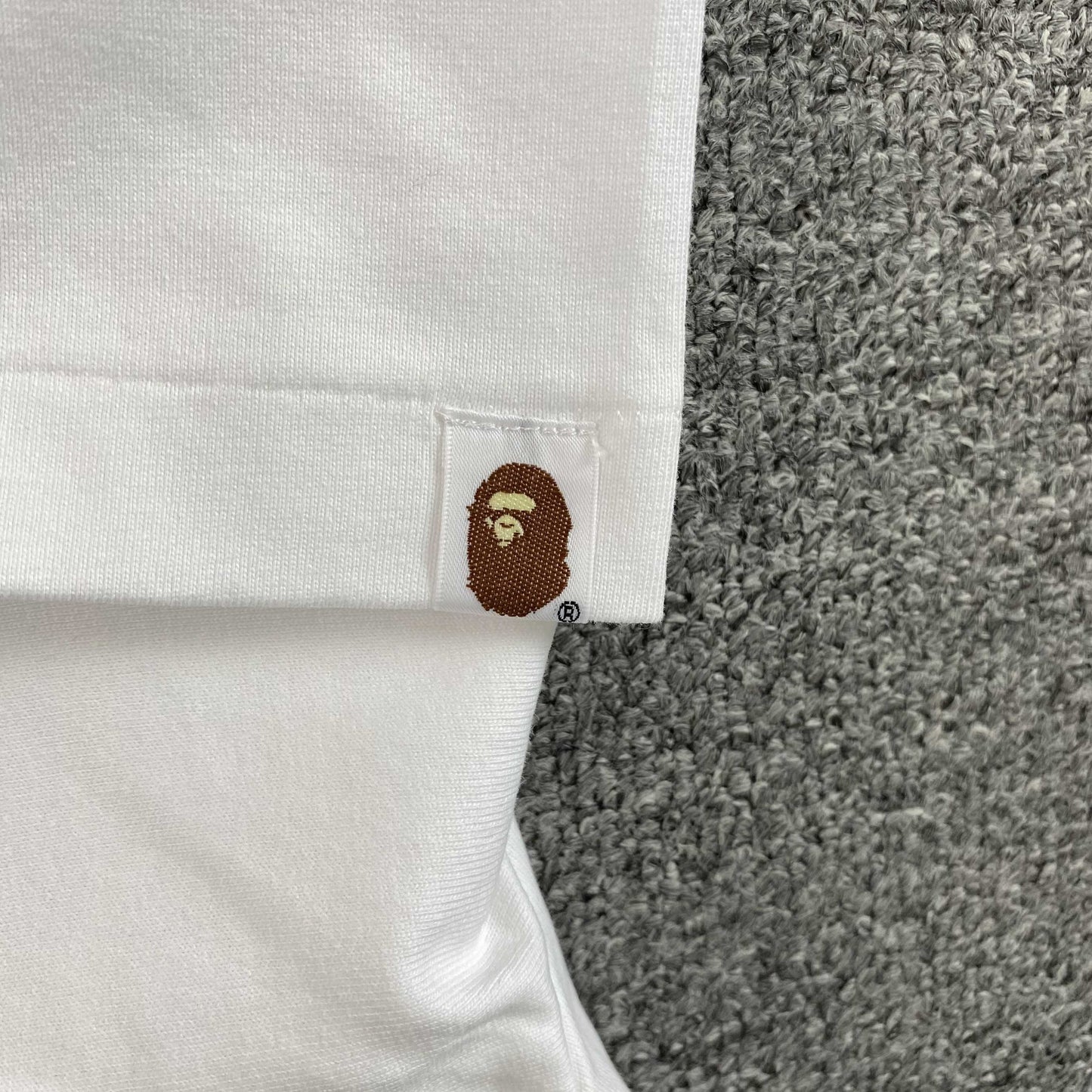 Bape x CR7Life Big Ape Head Tee White