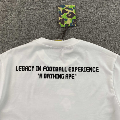 Bape x CR7Life Big Ape Head Tee White