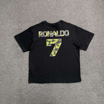 Bape x CR7Life Ronaldo 7 Tee Black