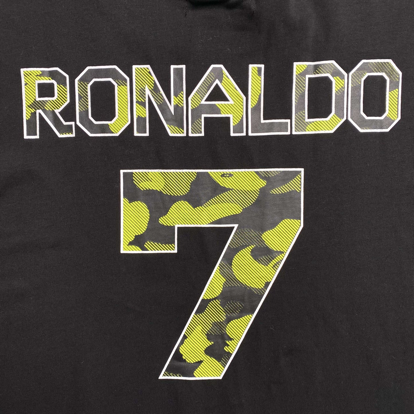 Bape x CR7Life Ronaldo 7 Tee Black