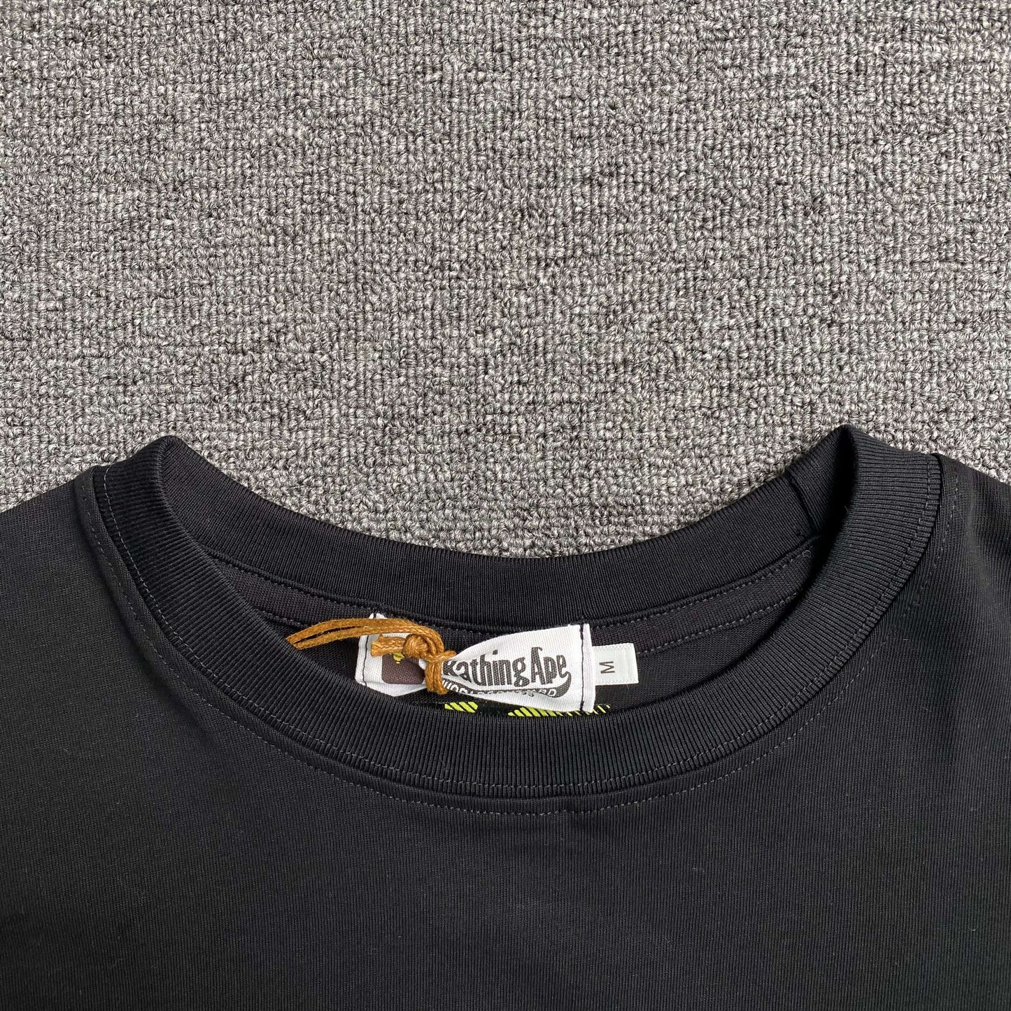 Bape x CR7Life Ronaldo 7 Tee Black