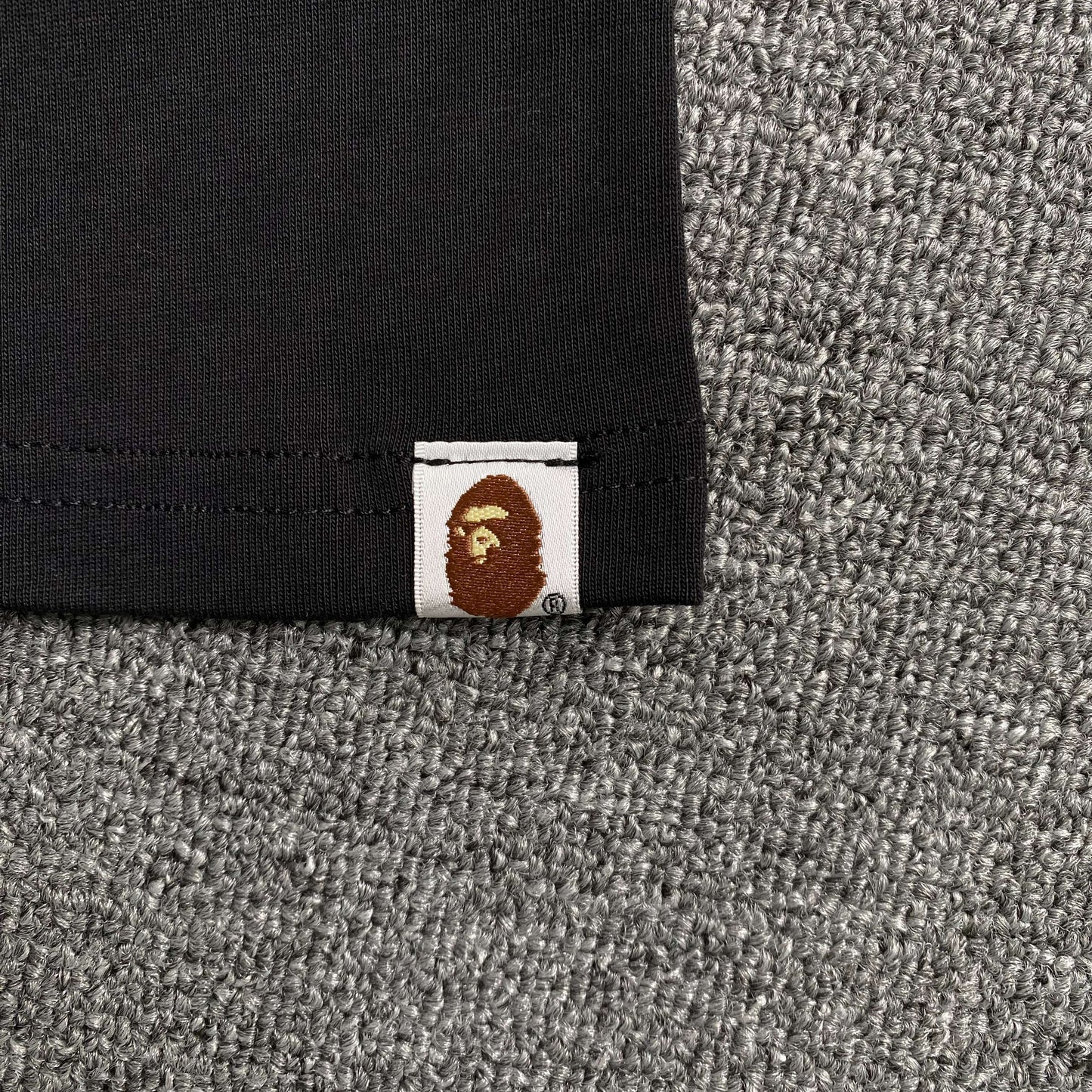 Bape x CR7Life Ronaldo 7 Tee Black
