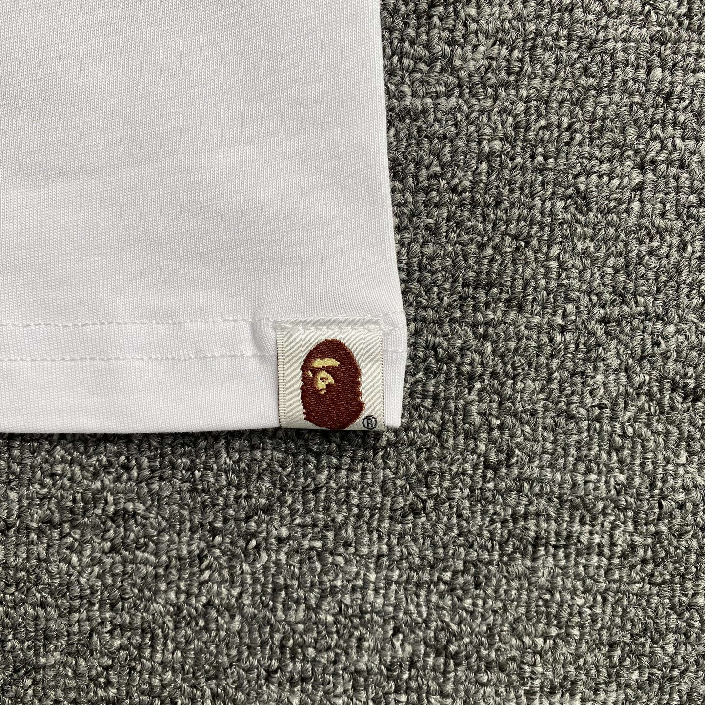 Bape x CR7Life Ronaldo 7 Tee White