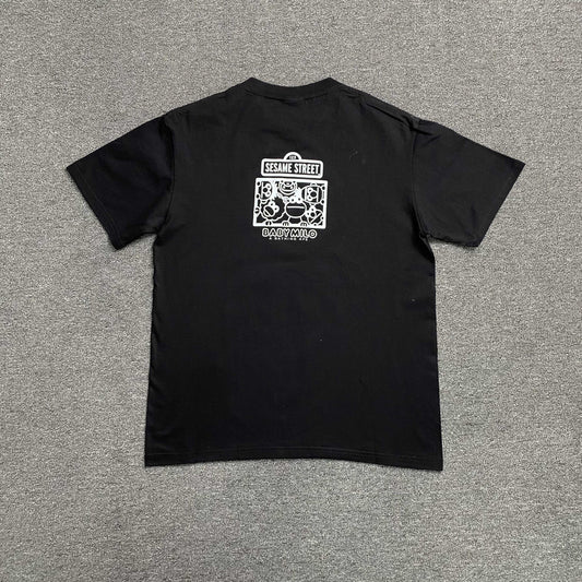 Bape x Sesame Street Tee Black