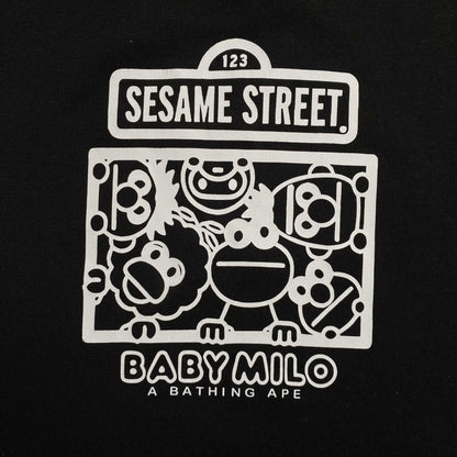 Bape x Sesame Street Tee Black
