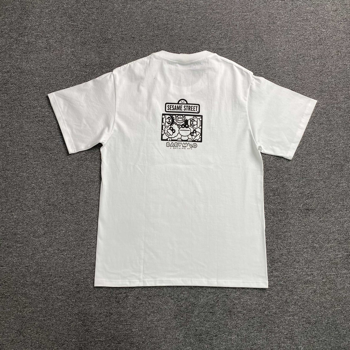Bape x Sesame Street Tee White