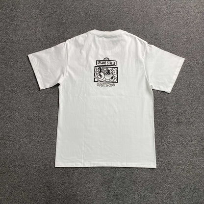 Bape x Sesame Street Tee White