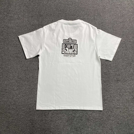 Bape x Sesame Street Tee White