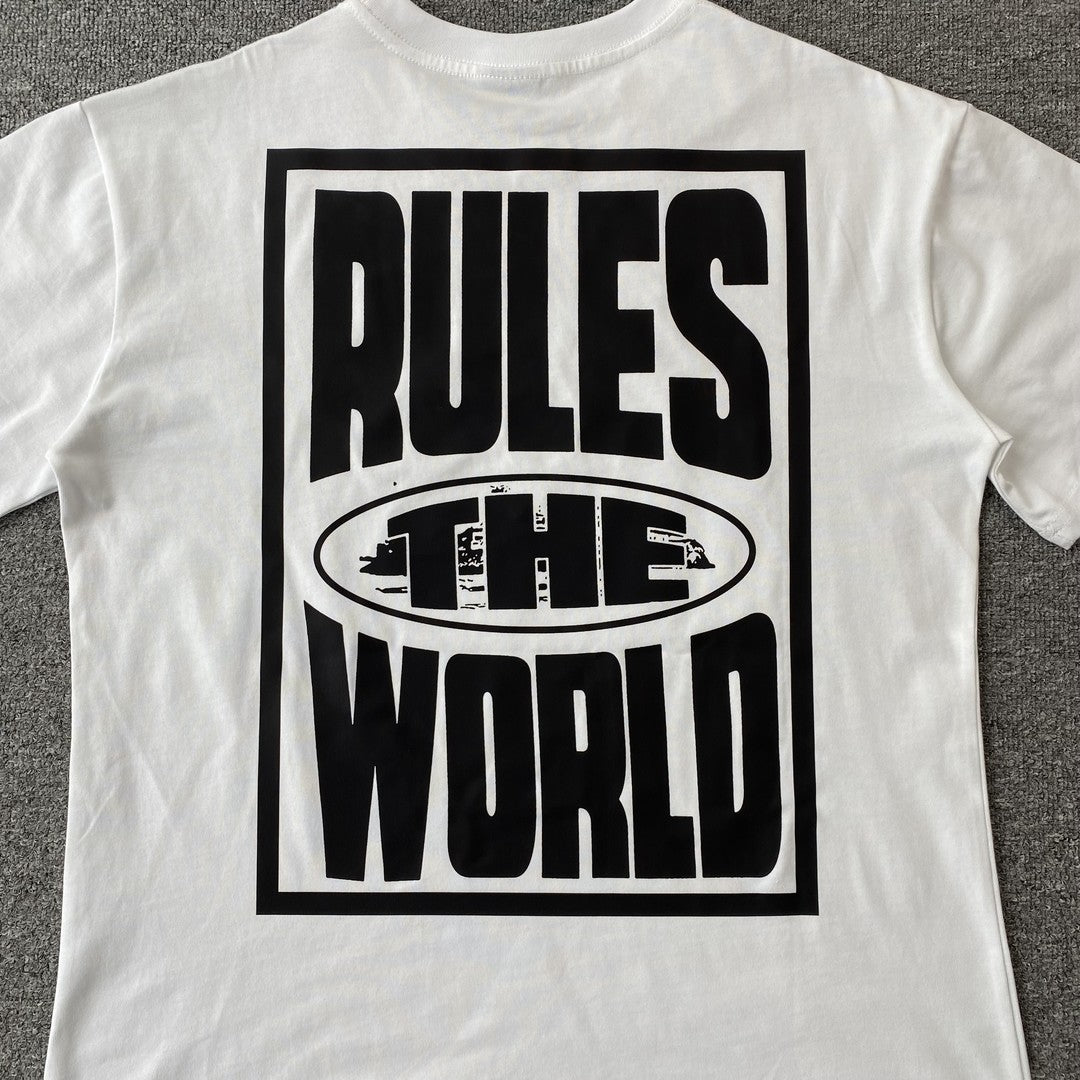 CORTEIZ RULES THE WORLD TEE WHITE