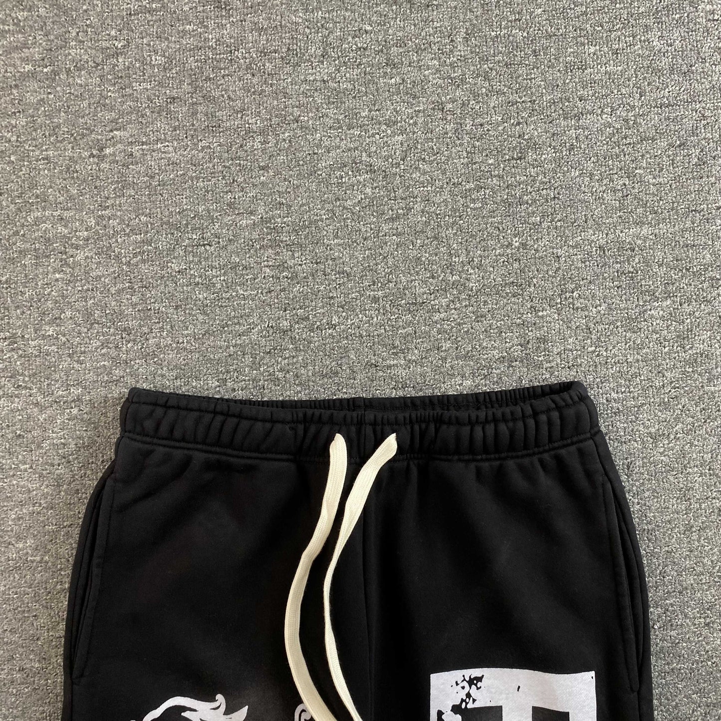 Mixed Emotion Cupid Sweatpants Black