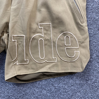 RHUDE SHORTS BEIGE