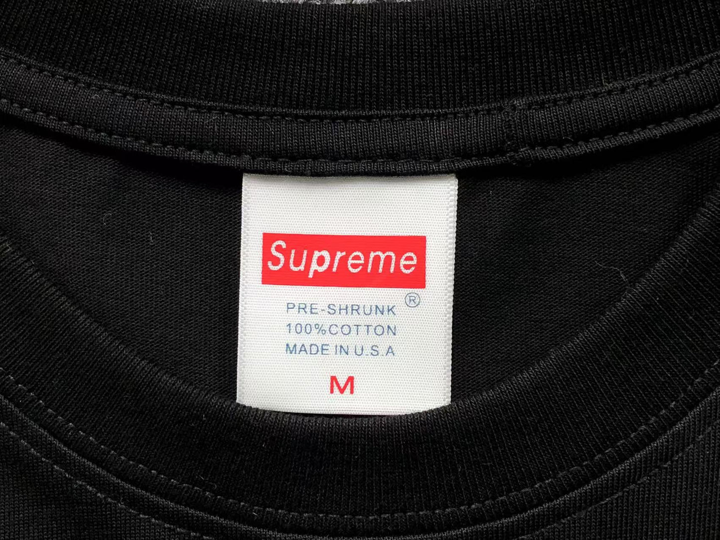 SUPREME THRASHER GAME TEE BLACK