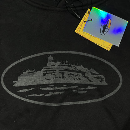 Buzo Corteiz Alcatraz Triple Negro L-XL