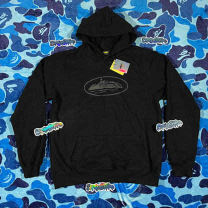 Buzo Corteiz Alcatraz Triple Negro L-XL