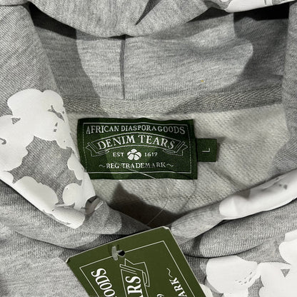 Buzo Denim Tears Gris L