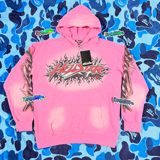 Buzo Hellstar Brainwashed Without Brain Rosa XL