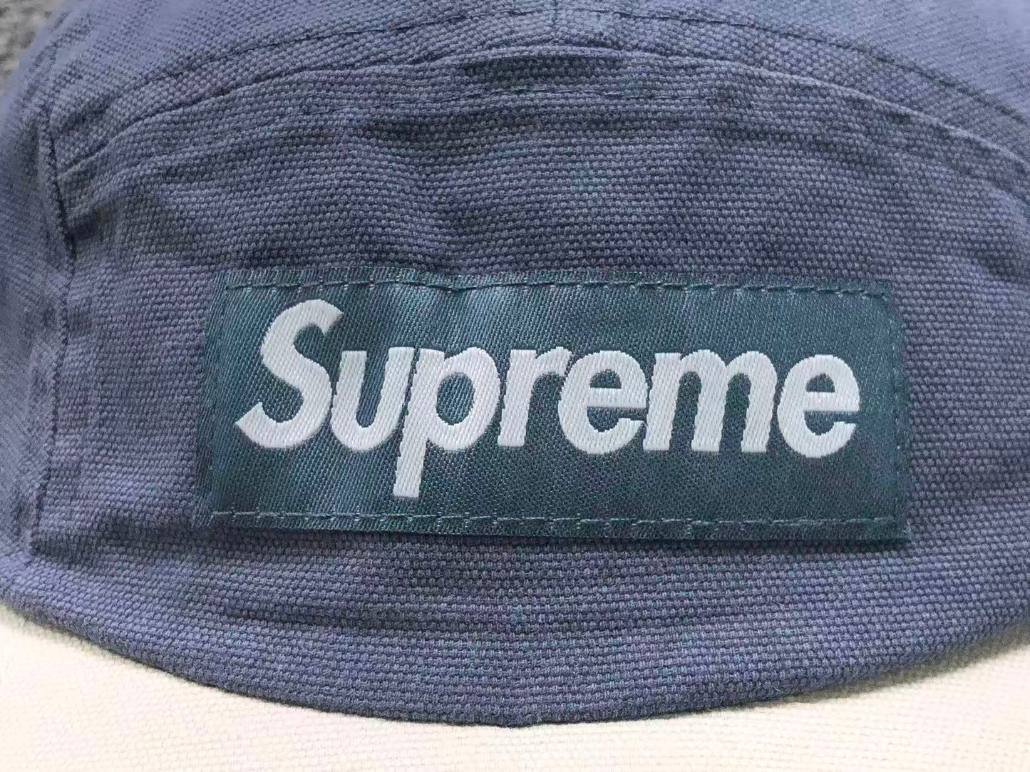 Supreme Ventile Camp Cap Navy