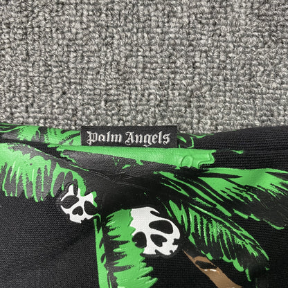 PALM ANGELS PALMS & SKULL HOODIE BLACK