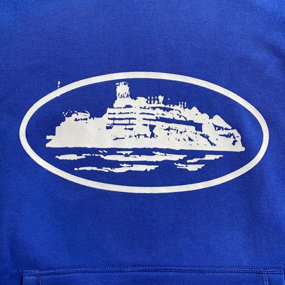 CORTEIZ ALCATRAZ HOODIE BLUE