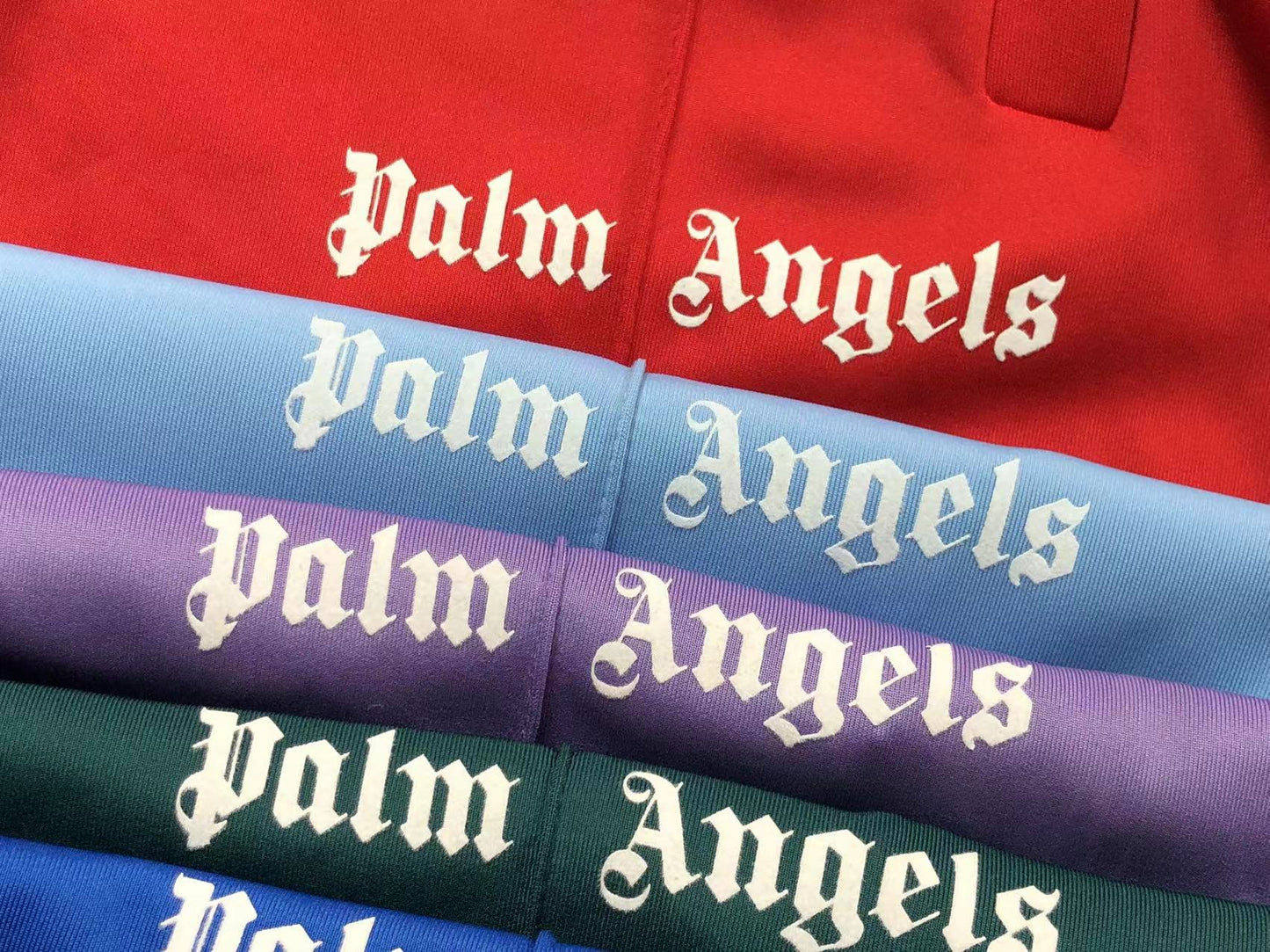 PALM ANGELS CLASSIC TRACK PANTS BLUE