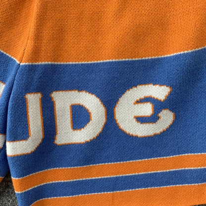 RHUDE SHORTS ORANGE