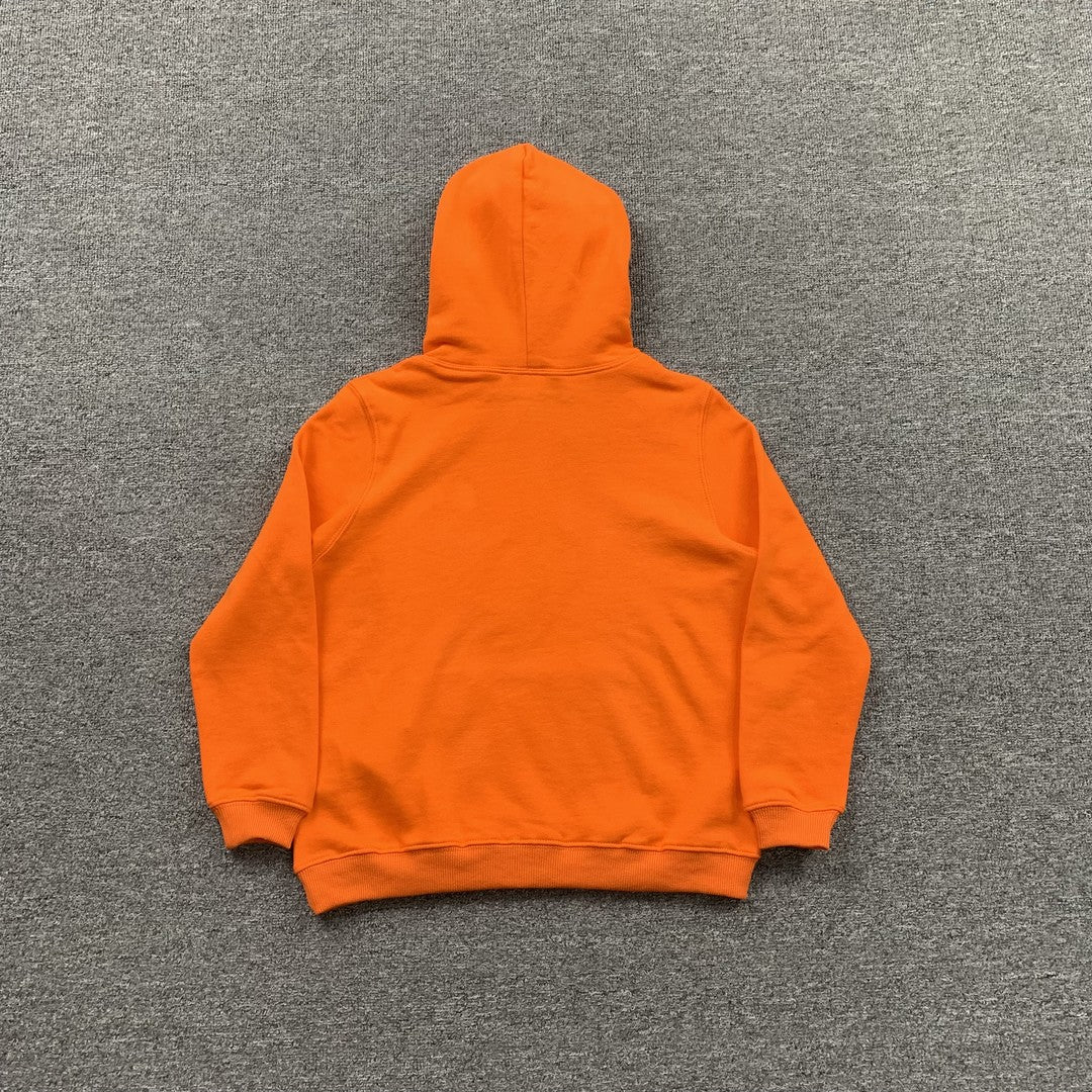 SP5DER WEBSUIT HOODIE ORANGE