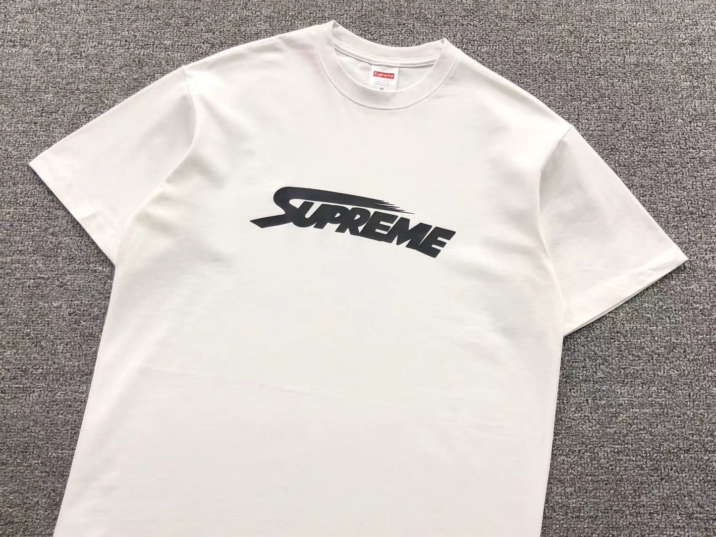 SUPREME X MONT BLANC TEE WHITE