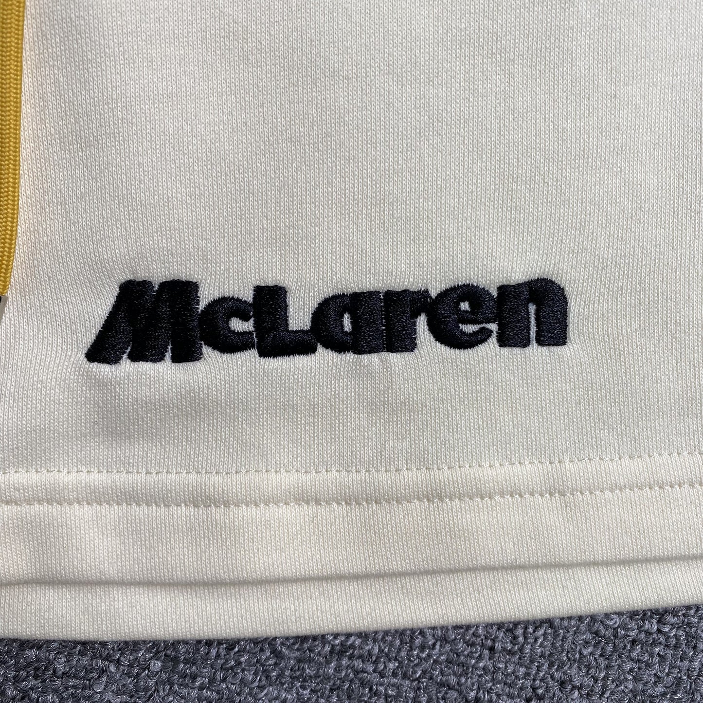 RHUDE X MCLAREN SHORTS WHITE