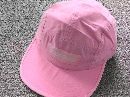 Supreme Canvas Camp Cap Pink