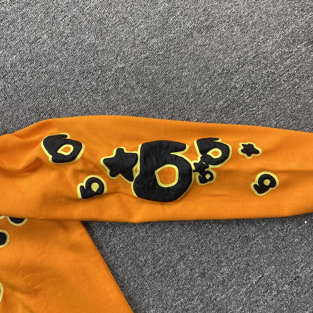 SP5DER BELUGA HOODIE ORANGE