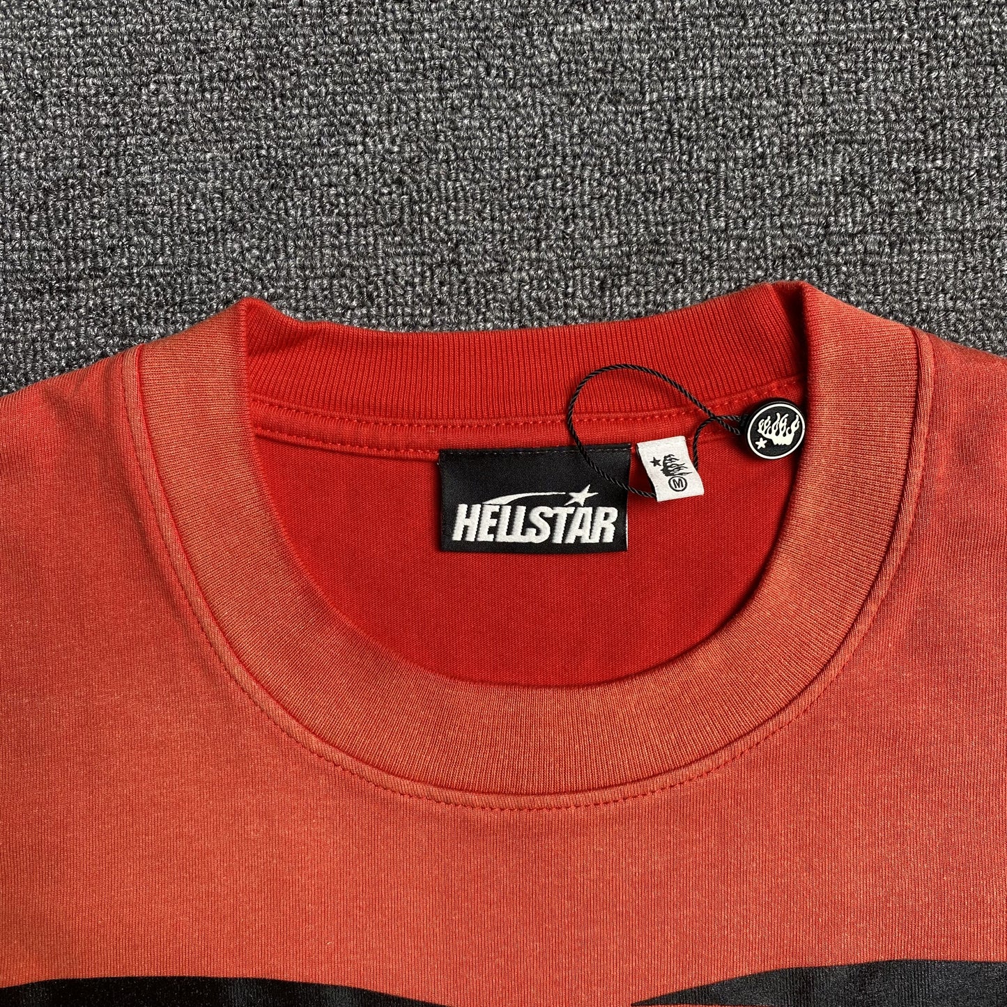 HELLSTAR WARM UP TEE RED