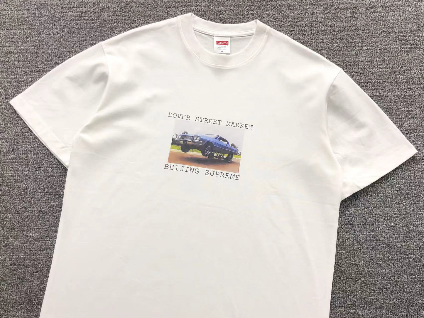 SUPREME DOVER STREET MARKET BEIJING EXCLUSIVE TEE WHITE