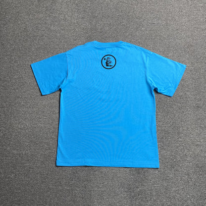 HELLSTAR BOX LOGO TEE BLUE