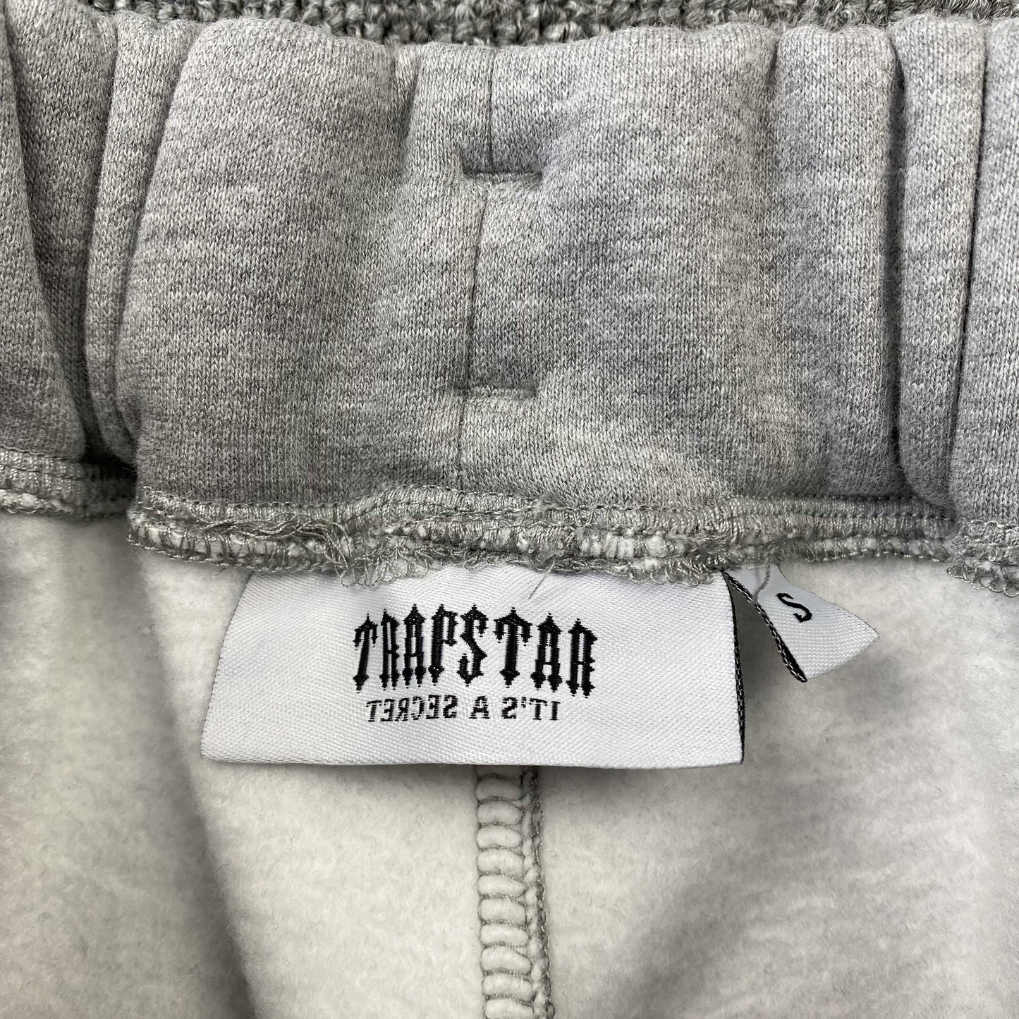 TRAPSTAR CHENILLE DECODED TRACKSUIT GREY ORANGE