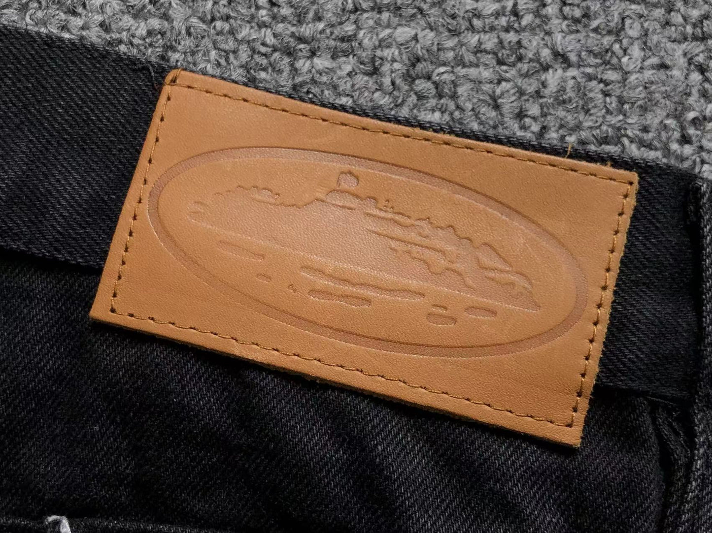 Corteiz C-Star Jeans Black