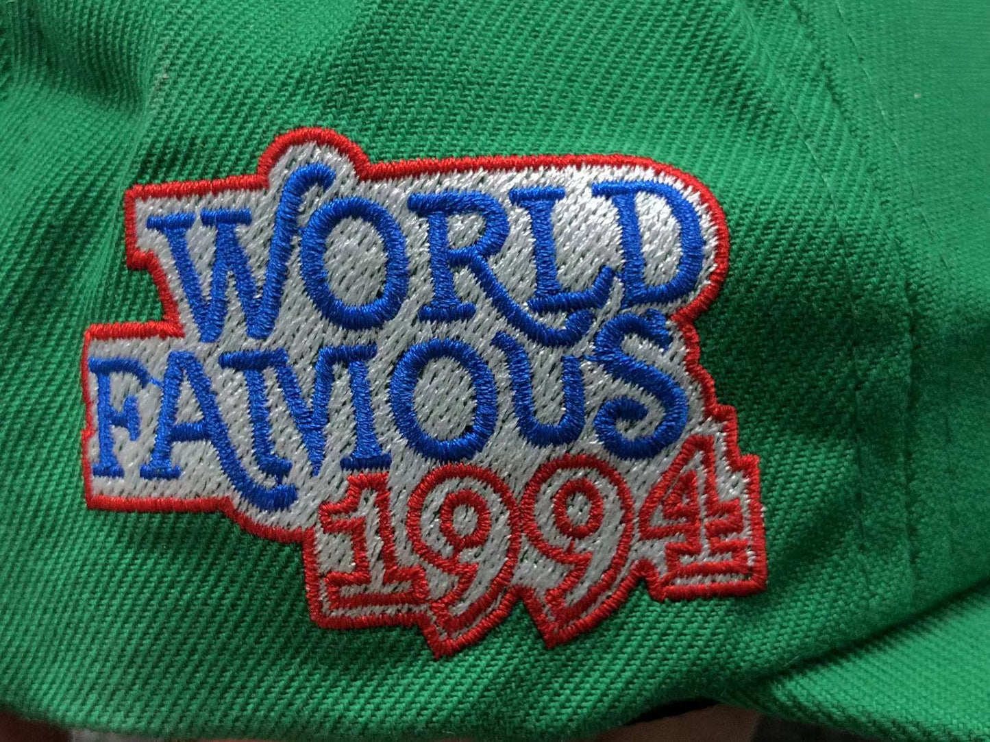Supreme World Famous S Logo 6-Panel Hat Green