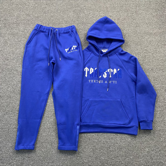 TRAPSTAR CHENILLE DECODED TRACKSUIT DAZZLING BLUE