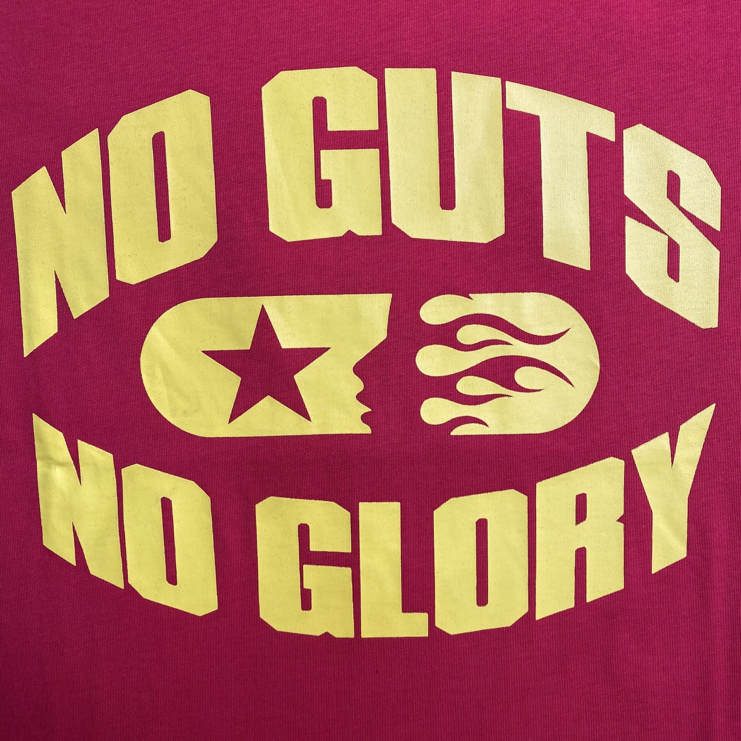 HELLSTAR STUDIOS NO GUYS NO GLORY TEE RED