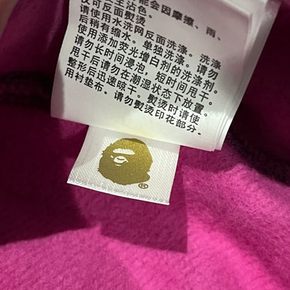 BAPE COLOR CAMO SHARK FULL ZIP HOODIE PURPLE