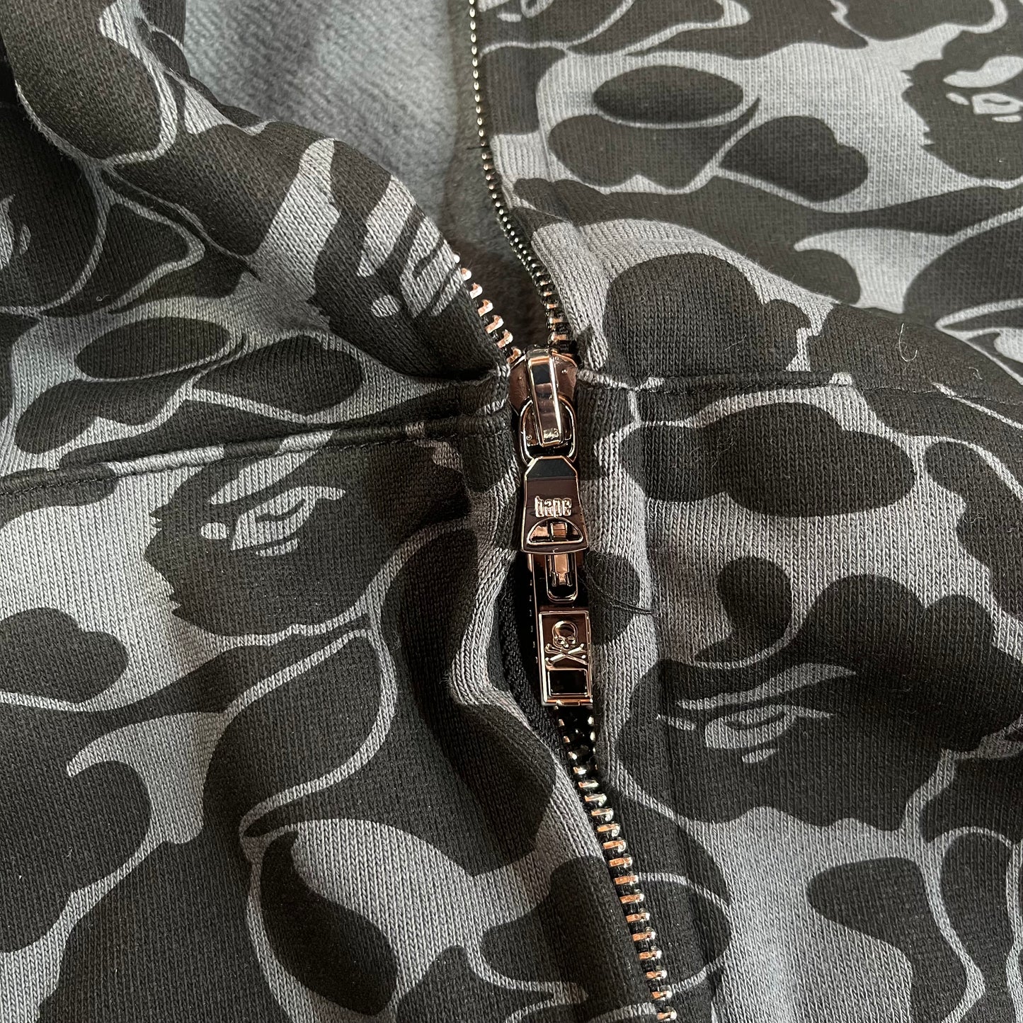 BAPE X DOVER STREET MARKET SPECIAL CAMO SHARK FULL ZIP HOODIE