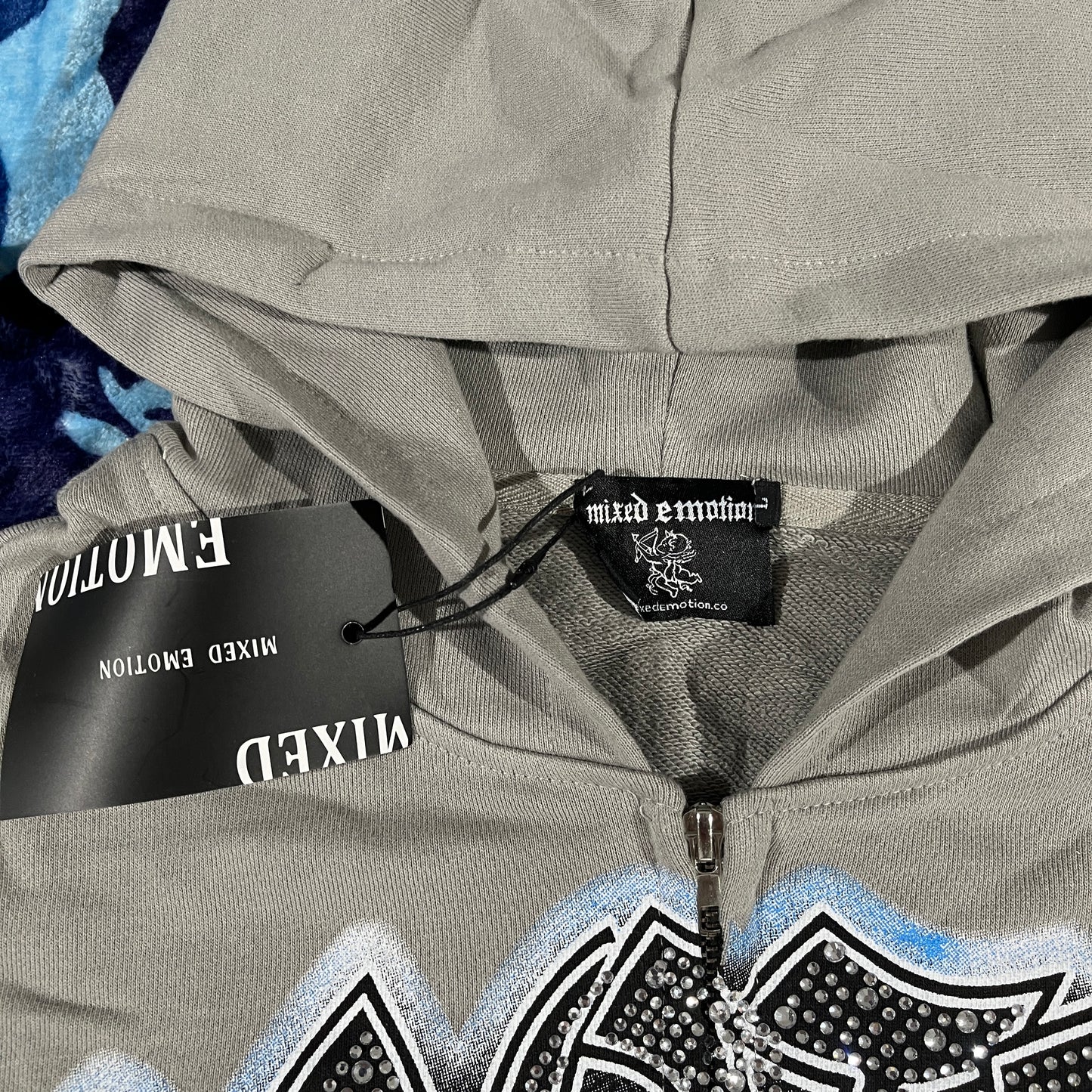 Mixed Emotion Last Ride Jacket Grey