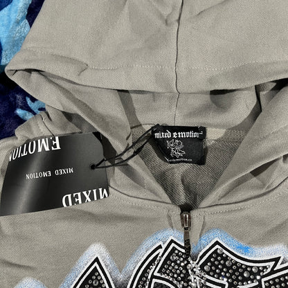 Mixed Emotion Last Ride Jacket Grey