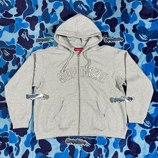 Supreme b.b. Simon Zip Up Jacket Grey