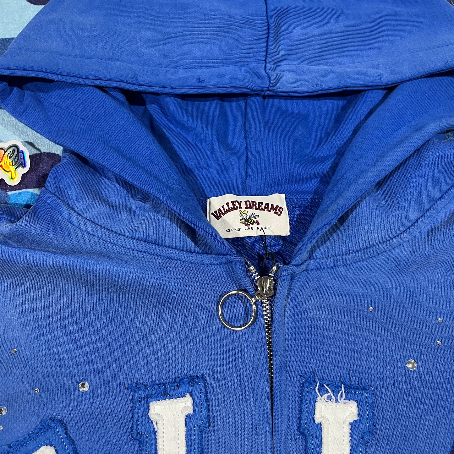 Vale Forever Classico Zip Up Blue