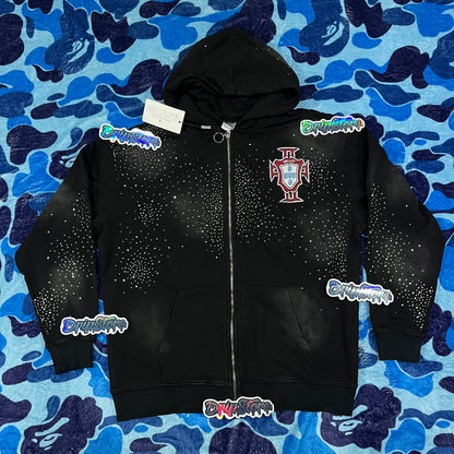 Vale Forever Pluto Clustered Zip Up Black