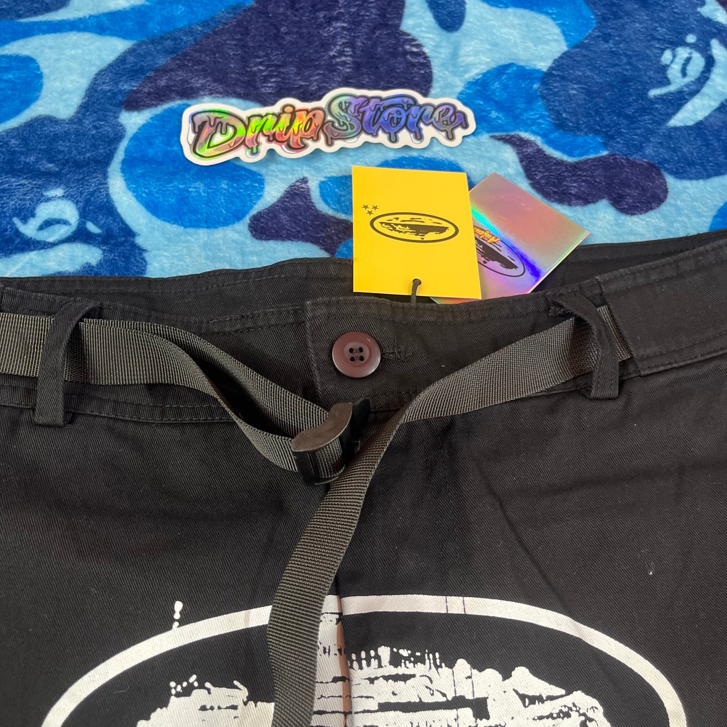 CORTEIZ GUERILLAZ CARGOS BLACK