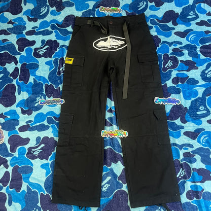 CORTEIZ GUERILLAZ CARGOS BLACK