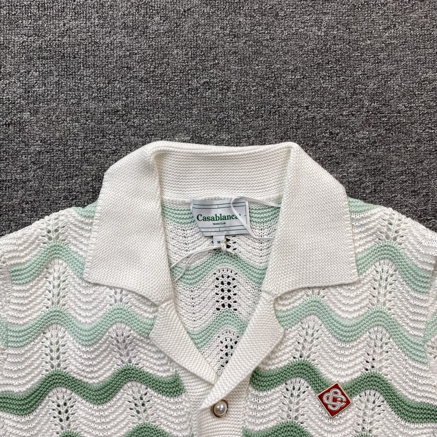 Casablanca Crochet Set Green Gradient