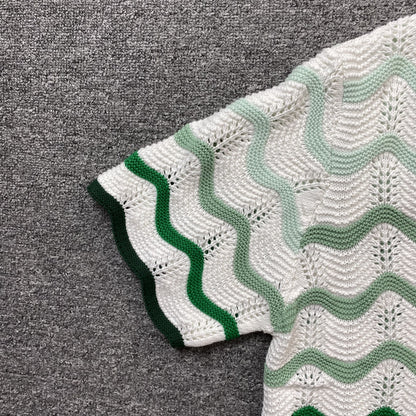 Casablanca Crochet Set Green Gradient